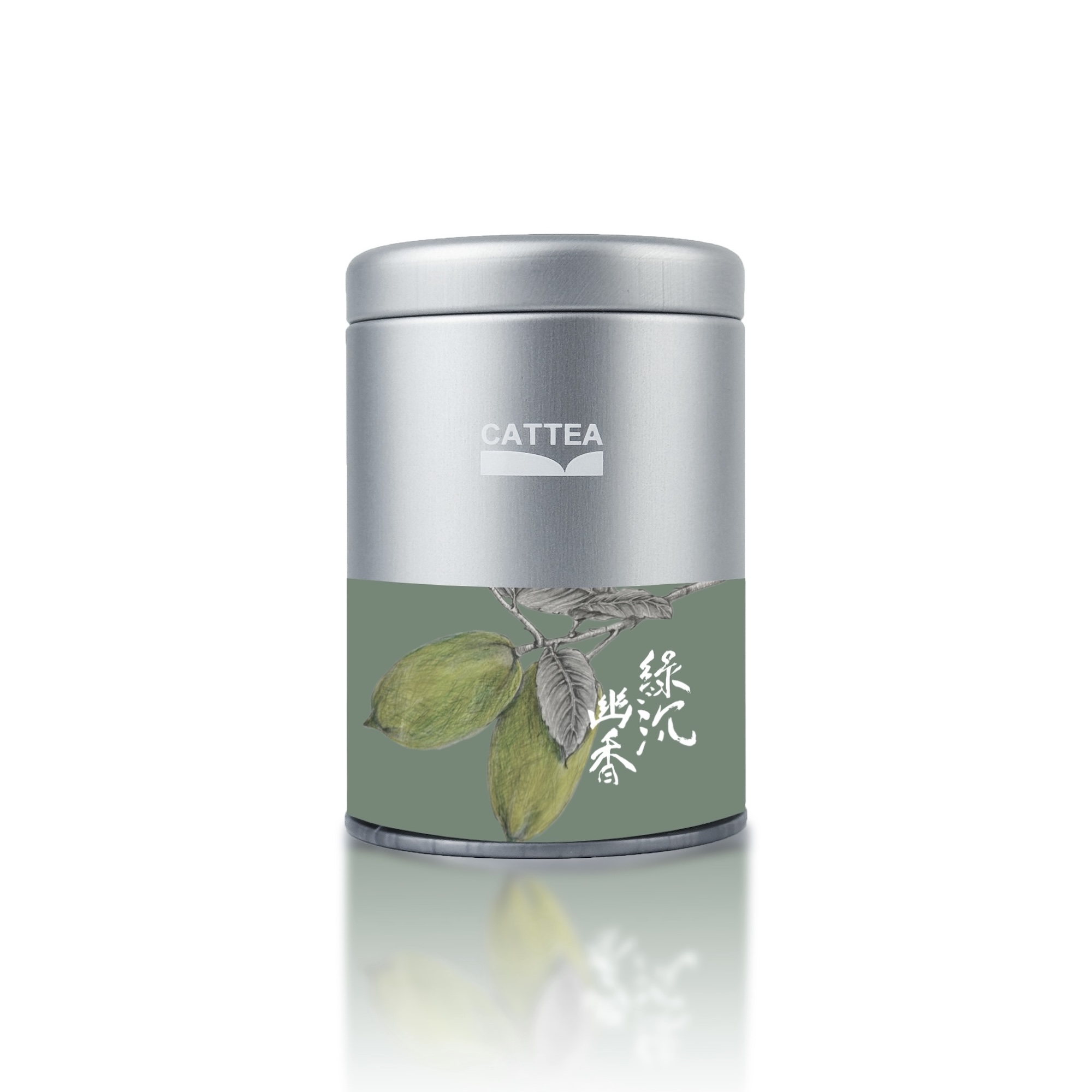 CATTEA®《綠沉幽香》香水檸檬薄荷茶 罐&袋組✿90F024